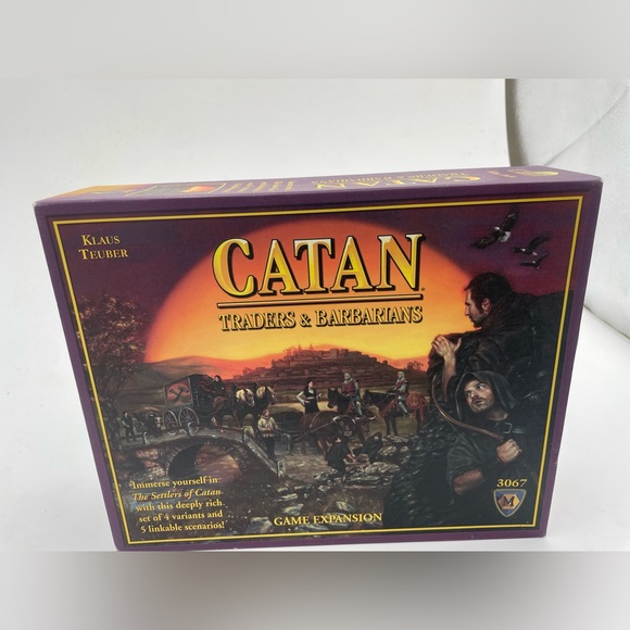 CATAN Traders & Barbarians Board Game Expansion Klaus Teuber 3067 Mayfair - Picture 1 of 6